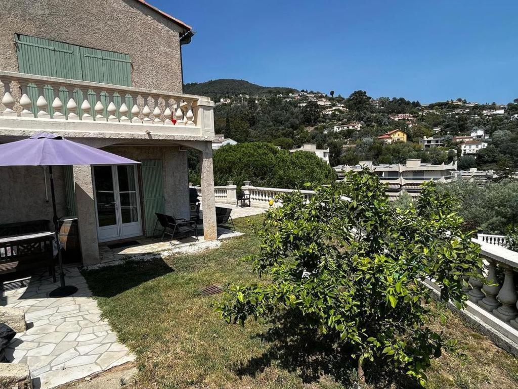 Appartement En Rez De Villa Beausite Mandelieu Eksteriør billede